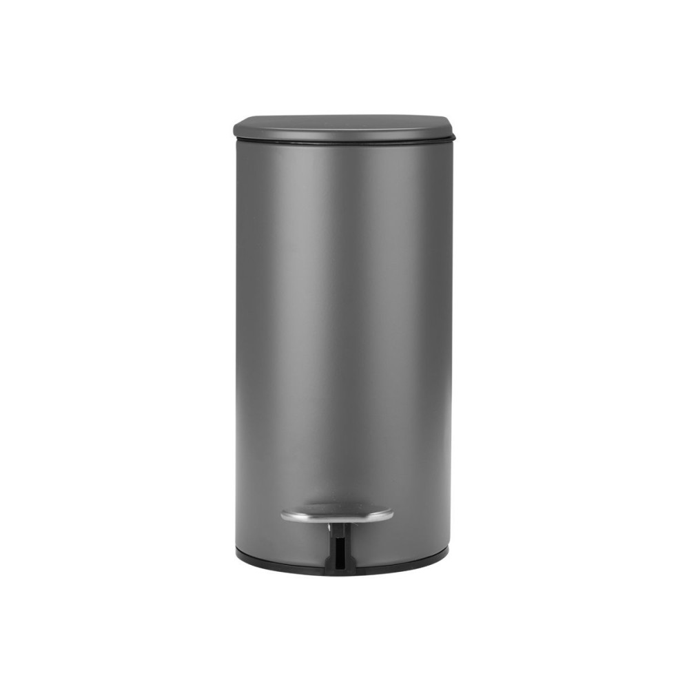 Estia Slim Mat Grey Πεντάλ 5Lt Μεταλλικό με Soft Close 02-21931