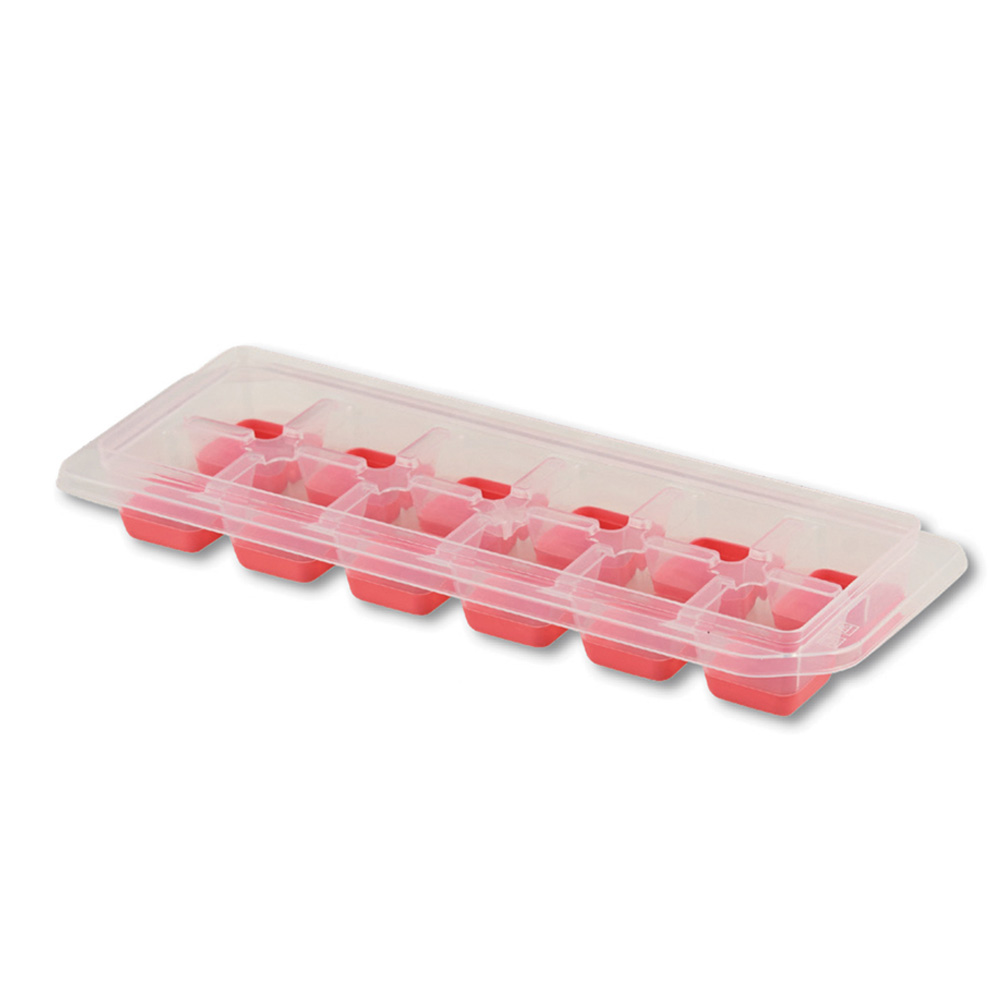 Παγοθήκη 12 Θέσεων Πλαστική με Βάση Σιλικόνης TNS Pink 32-800-1421-2