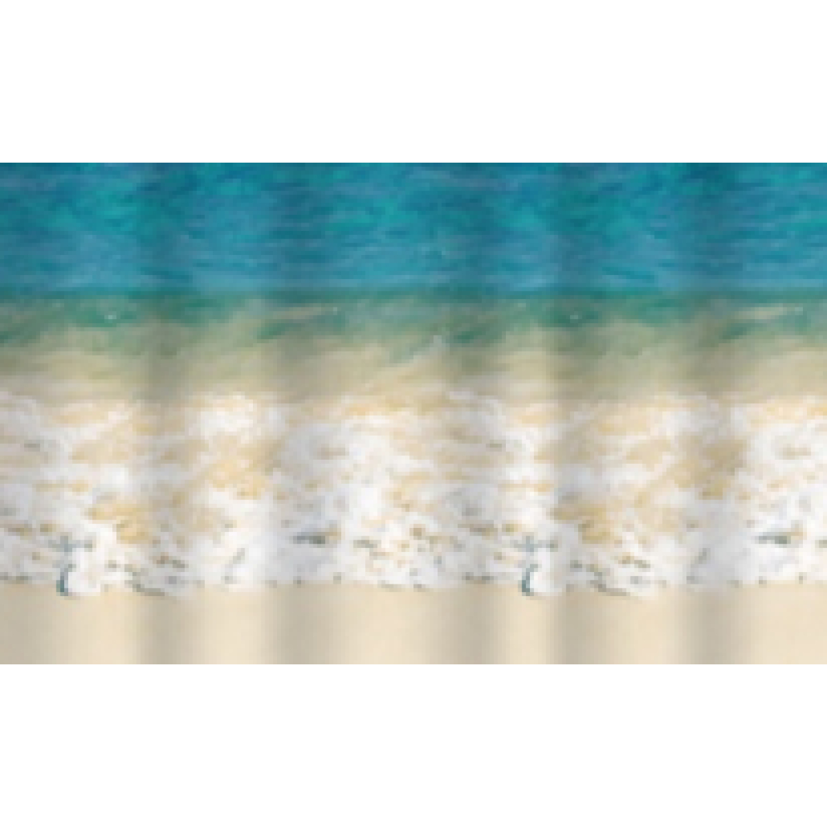 Κουρτίνα Μπάνιου Αδιάβροχη Πλαστική (240x180) Sidirela Eco Beach E-0617-6