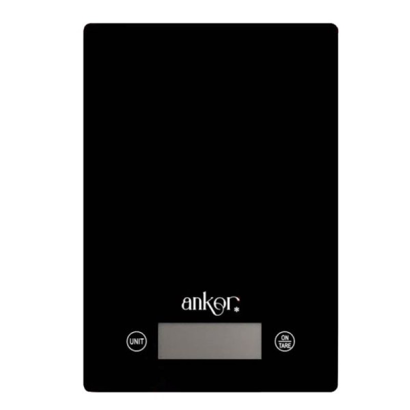 Ψηφιακή Ζυγαριά Κουζίνας 5kg Ankor Black 802562