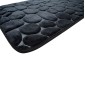 Πατάκι Μπάνιου (50x80) Αντιολισθητικό Ankor Memory Foam Black 807840