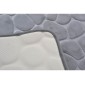 Πατάκι Μπάνιου (50x80) Αντιολισθητικό Ankor Memory Foam Grey 807857