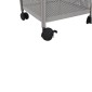 Ankor Grey - Beige Τρόλεϊ Αποθήκευσης 5 Θέσεων (28x28x91) Μεταλλικό 824175