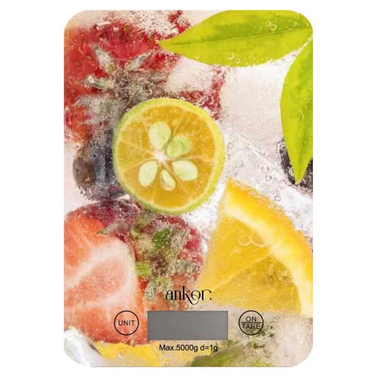 Ankor Fruits Ψηφιακή Ζυγαριά Κουζίνας 5kg 826711