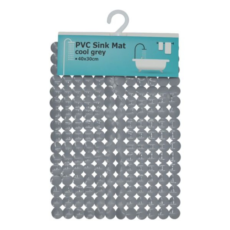 Βεντούζα Νεροχύτη (40x30) PVC Sidirela Grey E-8350-41