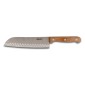 Μαχαίρι Santoku 29.5cm Ανοξείδωτο με Ξύλινη Λαβή Nava Terrestrial 10-058-053