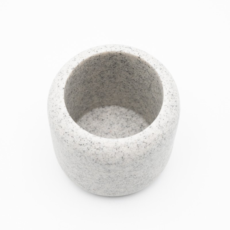Ankor Stone Ποτήρι Μπάνιου (8.8x7.8) Πολυεστερικό