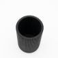 Ankor Circle Black Ποτήρι Μπάνιου (Φ7.5x11.7) Πολυεστερικό