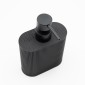 Ankor Circle Black Δοχείο Κρεμοσάπουνου (10.5x5x16.5) Πολυεστερικό