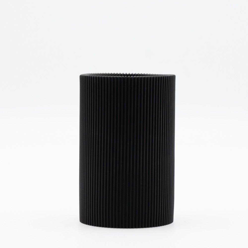 Ankor Circle Black Ποτήρι Μπάνιου (Φ7.5x11.7) Πολυεστερικό