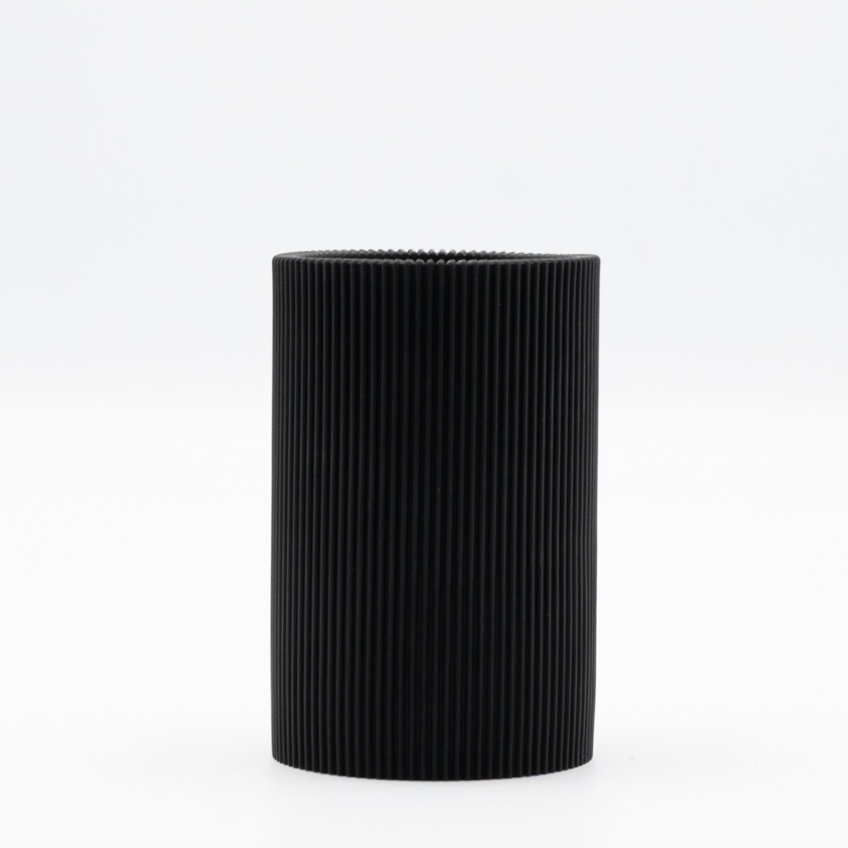 Ankor Σετ Αξεσουάρ Μπάνιου Circle Black (3 Τεμάχια) Πολυεστερικό 