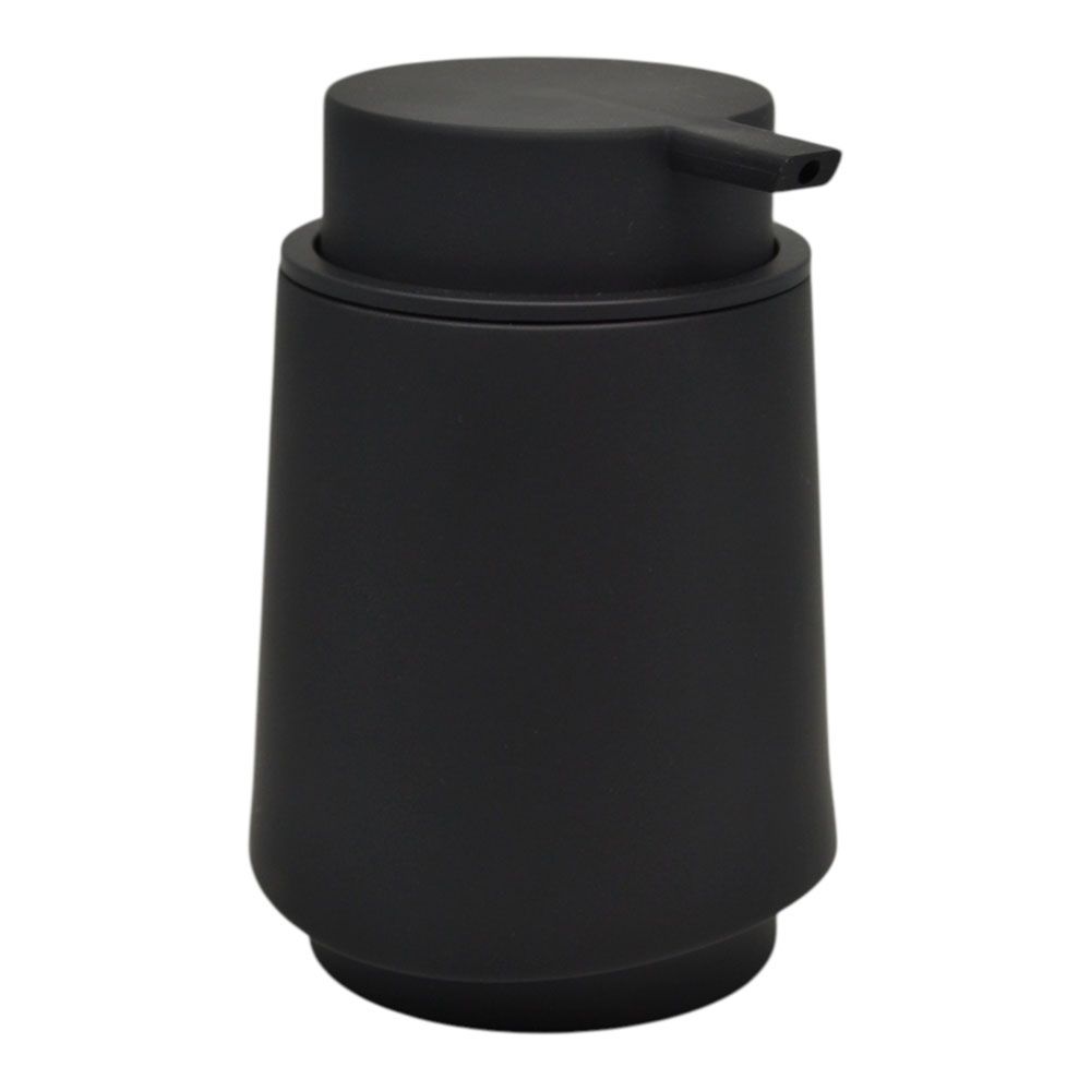 Ankor Δοχείο Κρεμοσάπουνου Soft Touch (270ml) Μαύρο Ματ Πλαστικό