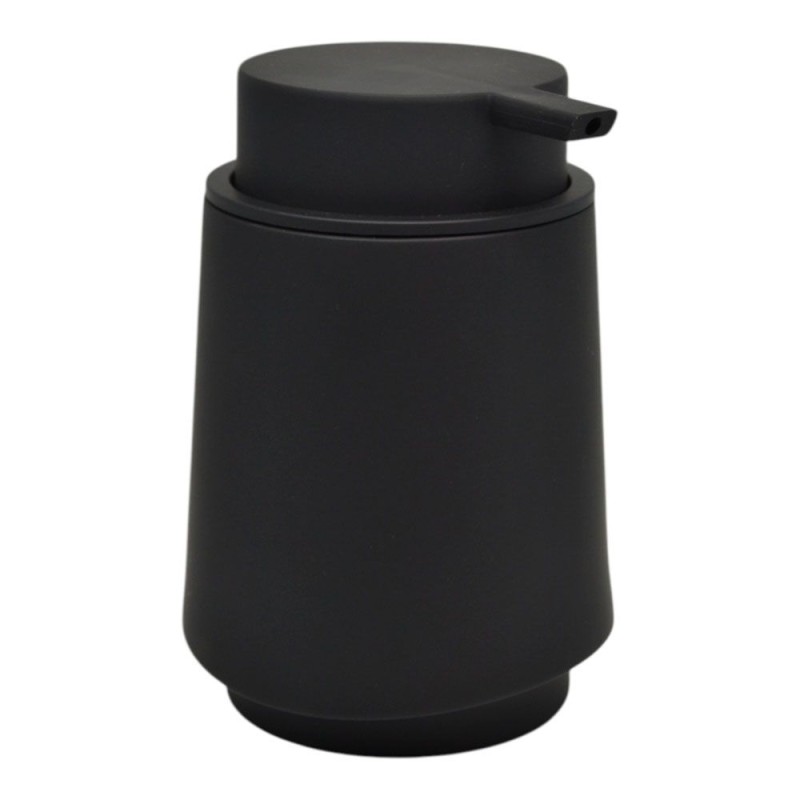 Ankor Δοχείο Κρεμοσάπουνου Soft Touch (270ml) Μαύρο Ματ Πλαστικό