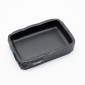 Ankor Soap Black Σαπουνοθήκη (12.7x8.6x2.5) με Όψη Πέτρας