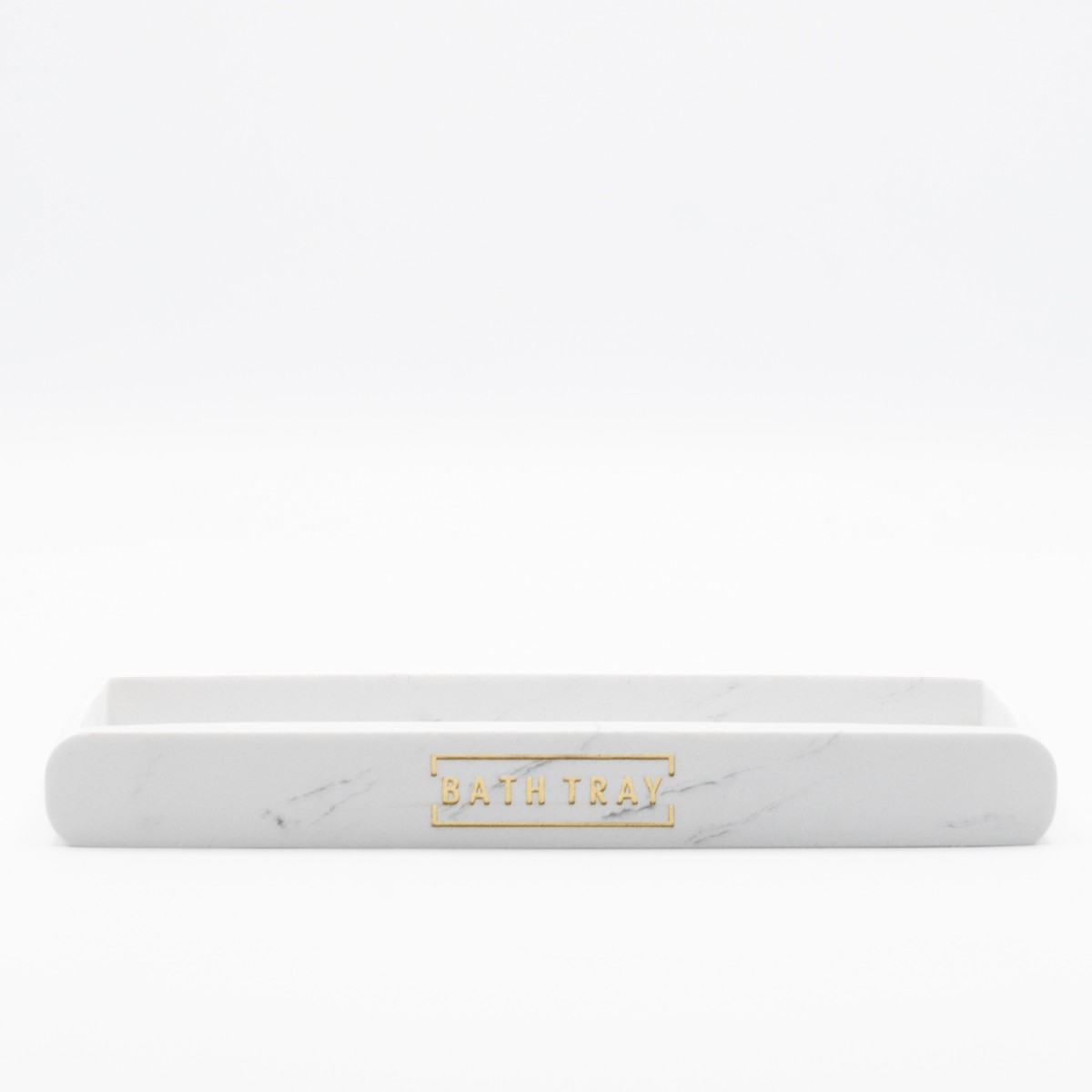Ankor Marble White Σαπουνοθήκη (21x10x2.5) Πολυεστερική