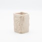 Ankor Σετ Αξεσουάρ Μπάνιου Beige Stone Effect (3 Τεμάχια) – Με Όψη Φυσικής Πέτρας