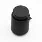 Nordic Black Δοχείο Κρεμοσάπουνου 270ml ABS Rubber Soft-Touch