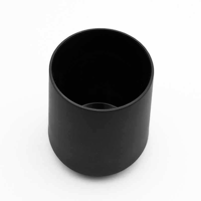 Nordic Black Ποτηροθήκη Μπάνιου (8.6x10.6) από ABS Rubber Soft-Touch