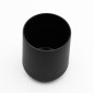 Nordic Black Ποτηροθήκη Μπάνιου (8.6x10.6) από ABS Rubber Soft-Touch