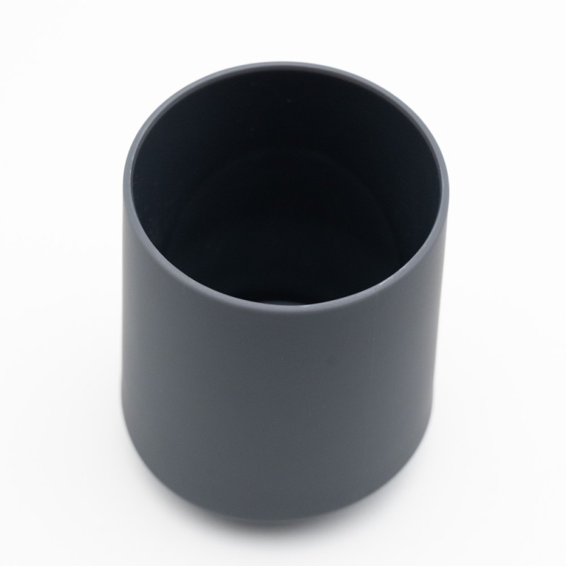 Nordic Grey Ποτηροθήκη Μπάνιου (8.6x10.6) από ABS Rubber Soft-Touch