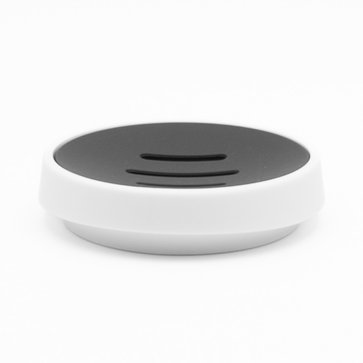 Nordic White Σαπουνοθήκη Μπάνιου (11.2x2.8) από ABS Rubber Soft-Touch & Σχισμές Αποστράγγισης