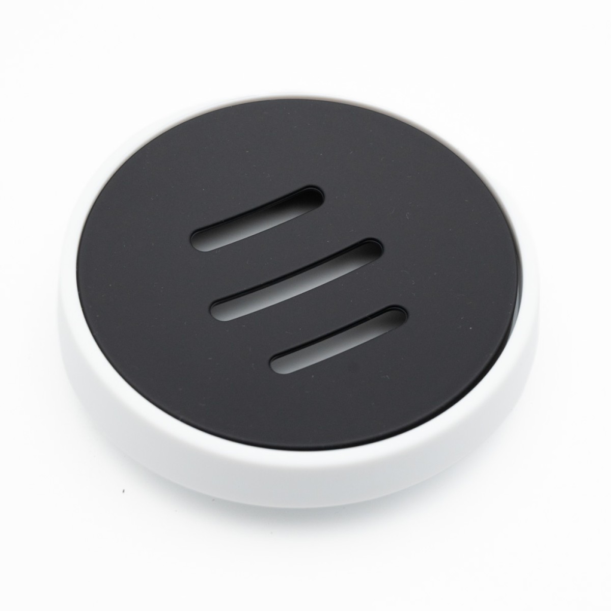 Nordic White Σαπουνοθήκη Μπάνιου (11.2x2.8) από ABS Rubber Soft-Touch & Σχισμές Αποστράγγισης