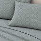 Σετ 2 Σεντόνια King Size (260x280) με 2 Μαξιλαροθήκες 100% Βαμβάκι - Astron Italy Giulia Grey