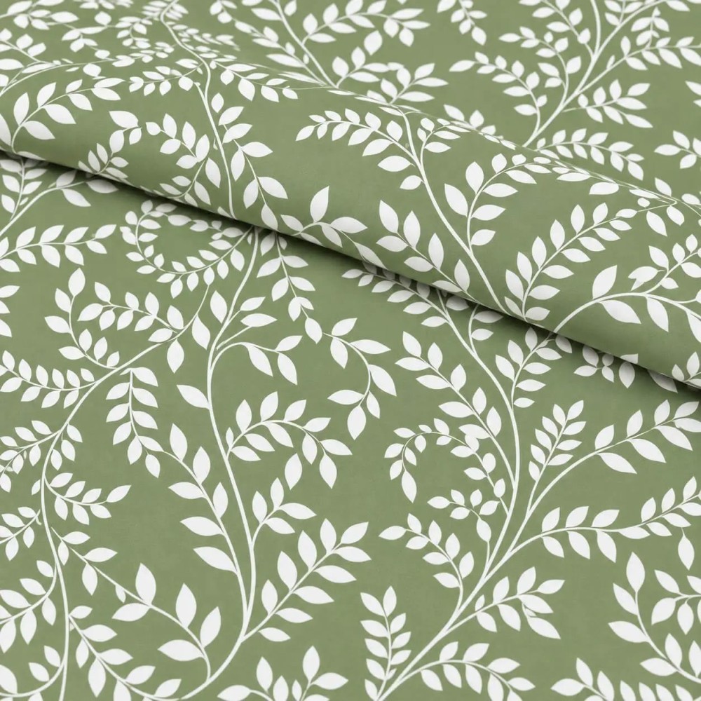 Σετ 2 Σεντόνια King Size (260x280) με 2 Μαξιλαροθήκες 100% Βαμβάκι - Astron Italy Irida Olive