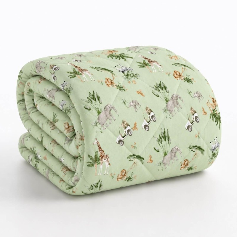 Παιδικό Πάπλωμα Μονό 160x240 cm 100% Cotton - Forest&Safari