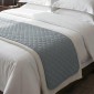 Runner Κρεβατιού Ξενοδοχείου (60x180) 100% Microfiber – Astron Italy Light Grey