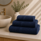 Πετσέτα Σώματος 600gsm (80x150) 100% Βαμβάκι Pennie - Astron Italy Navy Blue