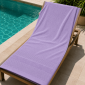 Πετσέτα Πισίνας - Spa Ξενοδοχείου 550gsm (80x150) 100% Βαμβάκι Πεννιέ - Astron Italy Light Lilac
