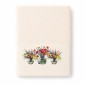 Πετσέτα Προσώπου Astron Italy Blossom Ecru (50x90) – 100% Βαμβάκι Πεννιέ 550gsm