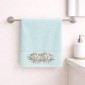 Πετσέτα Προσώπου Astron Italy Brigitte Mint (50x90) – 100% Βαμβάκι Πεννιέ 550gsm