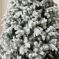 Χριστουγεννιάτικο Δένδρο FLOCKED SUGAR PINE 210εκ. Χιονισμένο με Μεταλλική Βάση Iliadis 78098