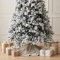 Χριστουγεννιάτικο Δένδρο FLOCKED SUGAR PINE 210εκ. Χιονισμένο με Μεταλλική Βάση Iliadis 78098