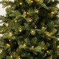 Χριστουγεννιάτικο Δέντρο PRE-LIT NOBLE FIR 270εκ με 600 LED Θερμά Λευκά & Πολύχρωμα Λαμπάκια 90530