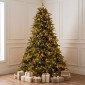 Χριστουγεννιάτικο Δέντρο Pre-Lit Franklin Fir 300εκ με 3.100 LED Θερμά Λευκά & Πολύχρωμα Λαμπάκια & 10 Προγράμματα - Iliadis Decoration 90550