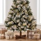 Χριστουγεννιάτικο Δέντρο PRE-LIT SNOWY MONTCLAIR SPRUCE 180εκ με 200 LED Θερμά Λευκά & Πολύχρωμα Λαμπάκια 90525