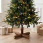 Χριστουγεννιάτικο Δέντρο PRE-LIT NOBLE FIR 180εκ με 250 LED Θερμά Λευκά & Πολύχρωμα Λαμπάκια 90527