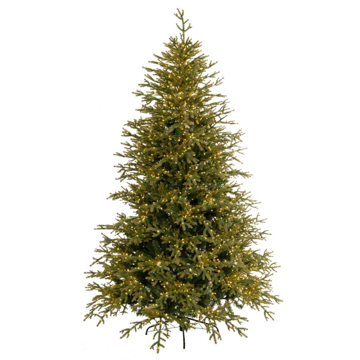 Χριστουγεννιάτικο Δένδρο Highlands 210εκ. με 2400 micro led ζεστά λαμπάκια με 8 προγράμματα - Iliadis Decoration 93819