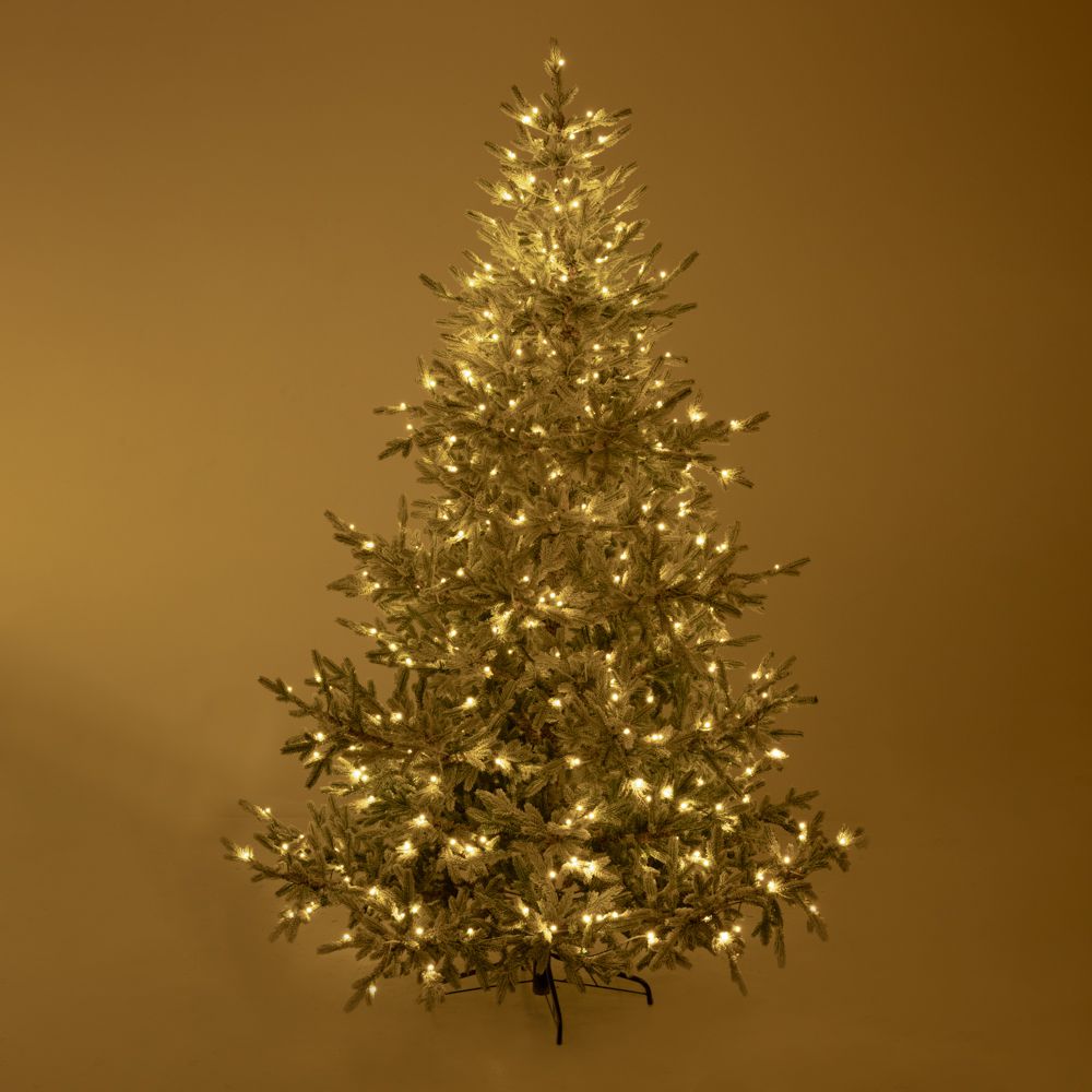 Χριστουγεννιάτικο Δένδρο SNOWY CRYSTAL 240εκ. με 600 Led ζεστά λαμπάκια με 8 προγράμματα - Iliadis Decoration 93829