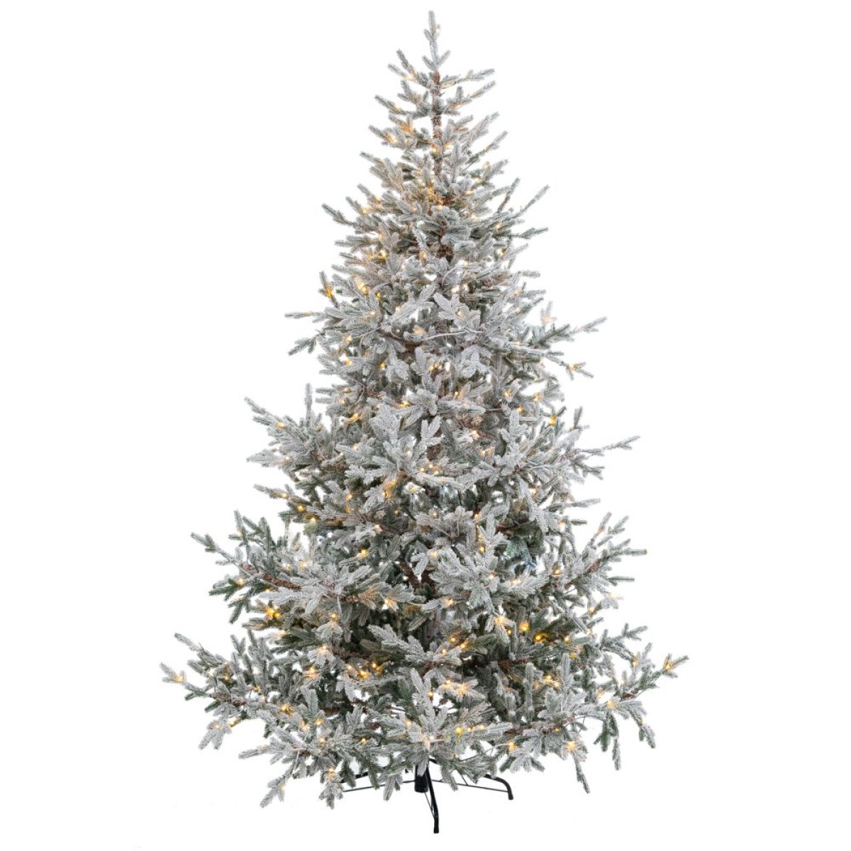 Χριστουγεννιάτικο Δένδρο SNOWY CRYSTAL 240εκ. με 600 Led ζεστά λαμπάκια με 8 προγράμματα - Iliadis Decoration 93829