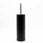 Bamboo Black Σετ Πεντάλ 5lt Soft Close & Πιγκάλ Μεταλλικό με Ξύλινο Καπάκι