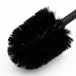 Bamboo Black Σετ Πεντάλ 5lt Soft Close & Πιγκάλ Μεταλλικό με Ξύλινο Καπάκι