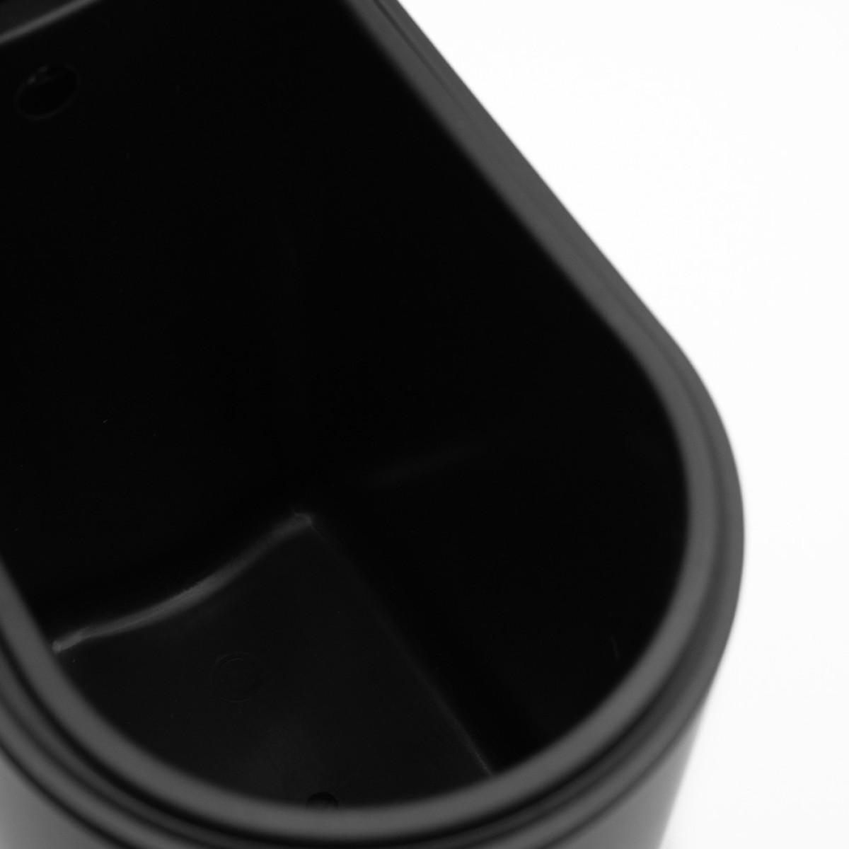 Sidirela Oval Black Σετ Πεντάλ 5Lt + Πιγκάλ Σιλικόνης Μεταλλικό με Soft Close