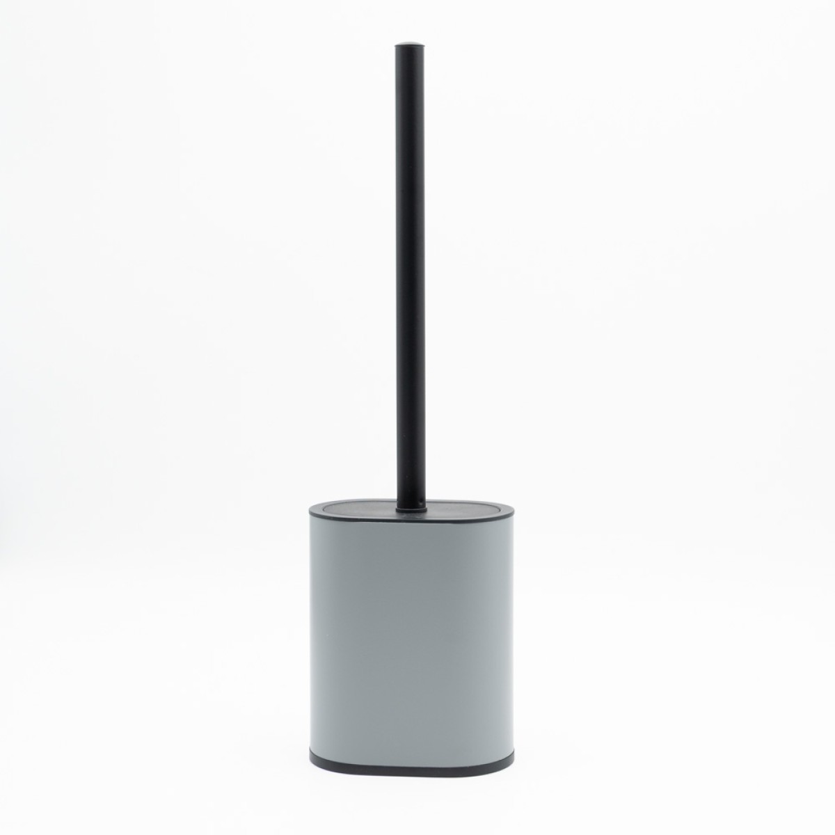 Sidirela Oval Grey Σετ Πεντάλ 5Lt + Πιγκάλ Σιλικόνης Μεταλλικό με Soft Close