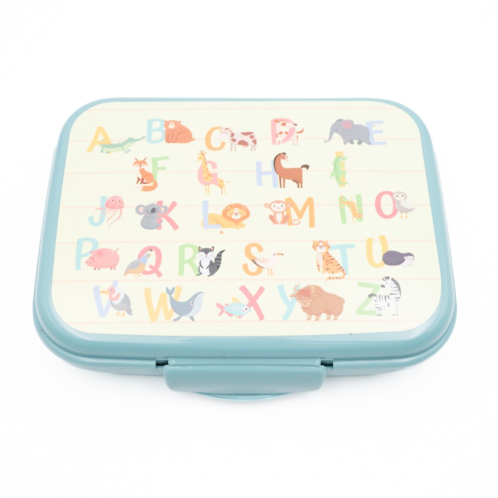 Παιδικό Φαγητοδοχείο 600ml - Sidirela Zoo Alphabet