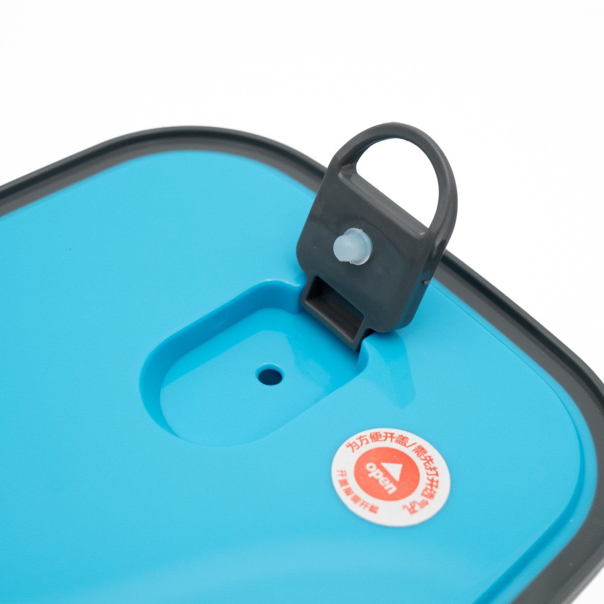 Σετ 3 Ανοξείδωτων Φαγητοδοχείων Inox (0.35L, 0.68L, 1.1L) με Μπλε Αεροστεγή Καπάκια, Βαλβίδα Αφαίρεσης Αέρα & Αντοχή σε Φούρνο – BPA Free