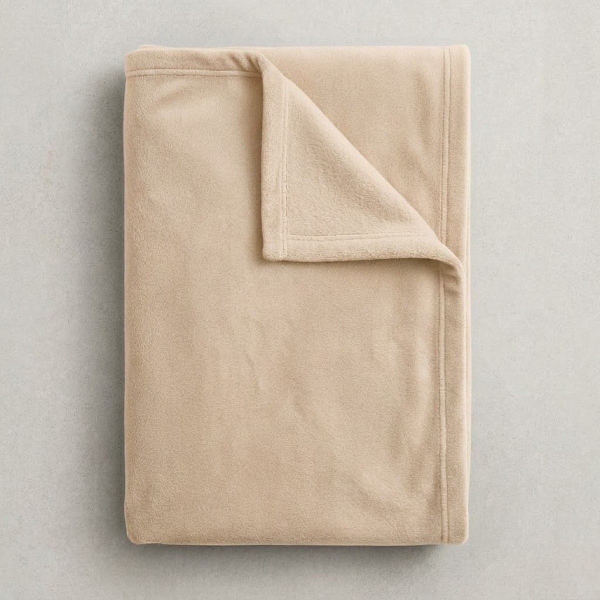 Κουβέρτα Fleece Μονή (150x200) Εκρού